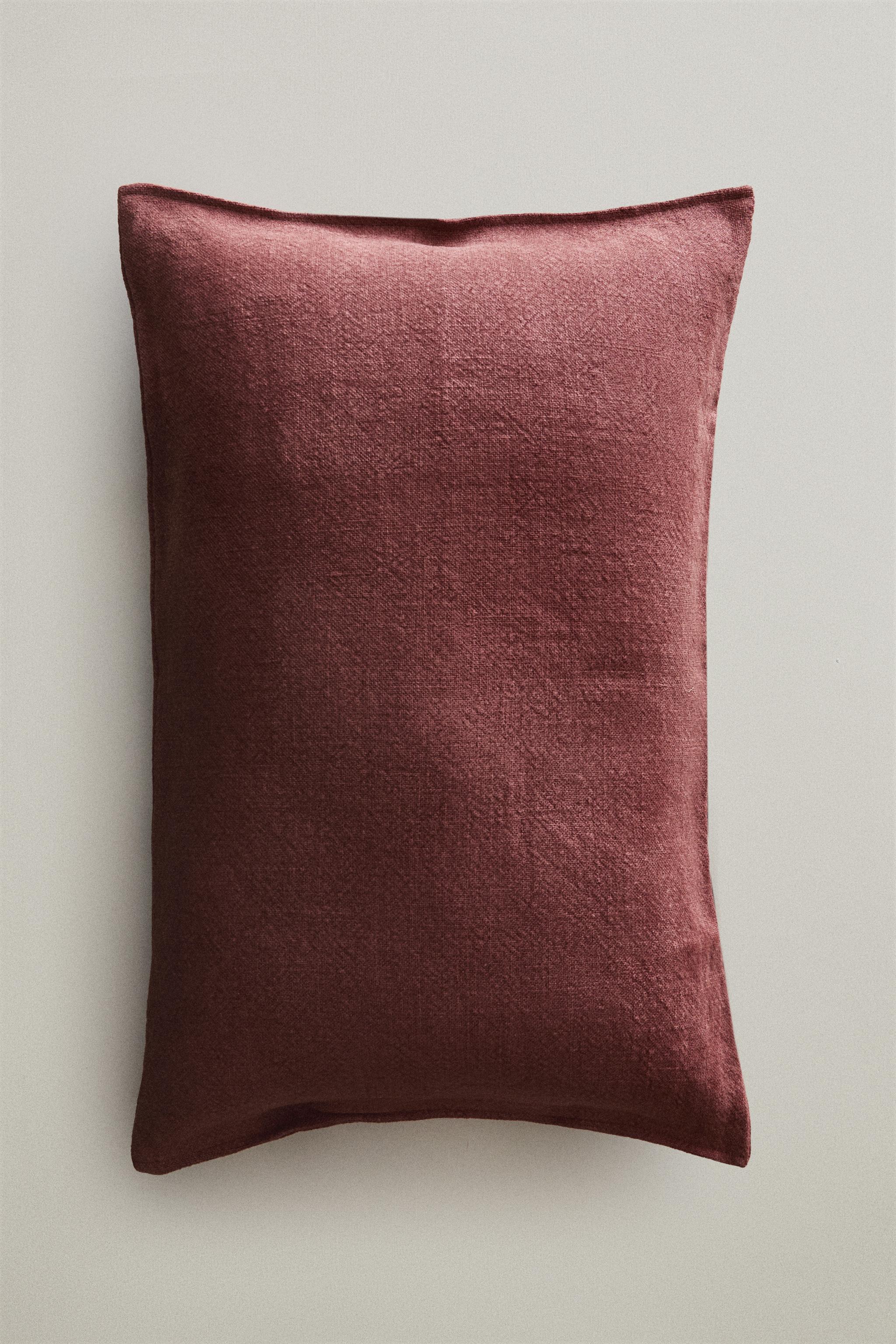 JUTE THROW PILLOW COVER